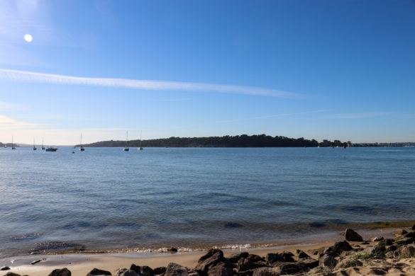 Brownsea Island viewed from Shell Bay