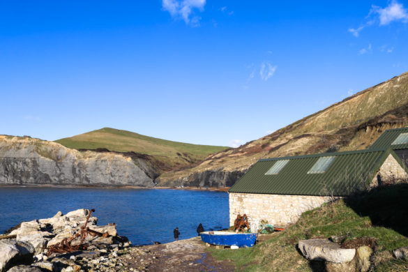 Old lifeboat house at Chapman's Pool