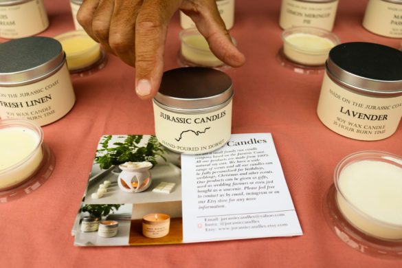 Hand-made candles from Dorset at Harman's Cross