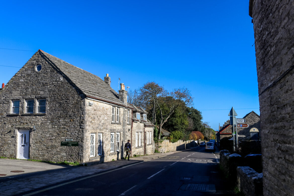 High Street of Langton Matravers village