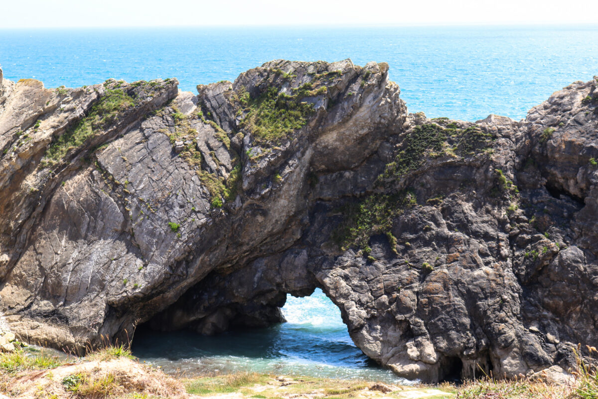 Blow hole of Stair Hole in Lulworth