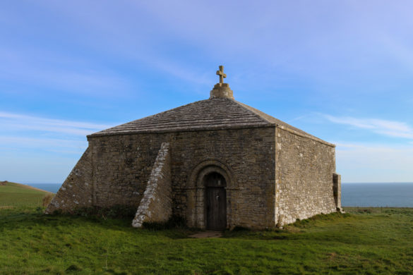 St Aldhelm's chapel at St Aldhelm's Head, Dorset