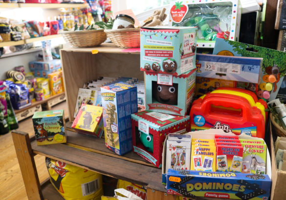 Children's toys at Studland Stores