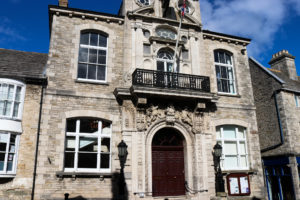 Swanage Town Hall entrance