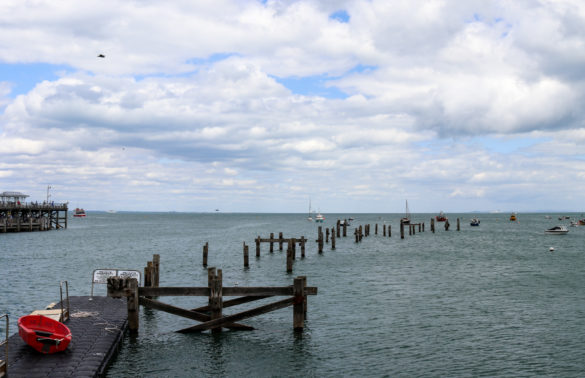 Swanage old pier near Peveril Point