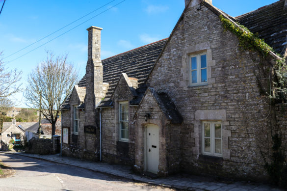 Outside view of the village hall in Worth Matravers