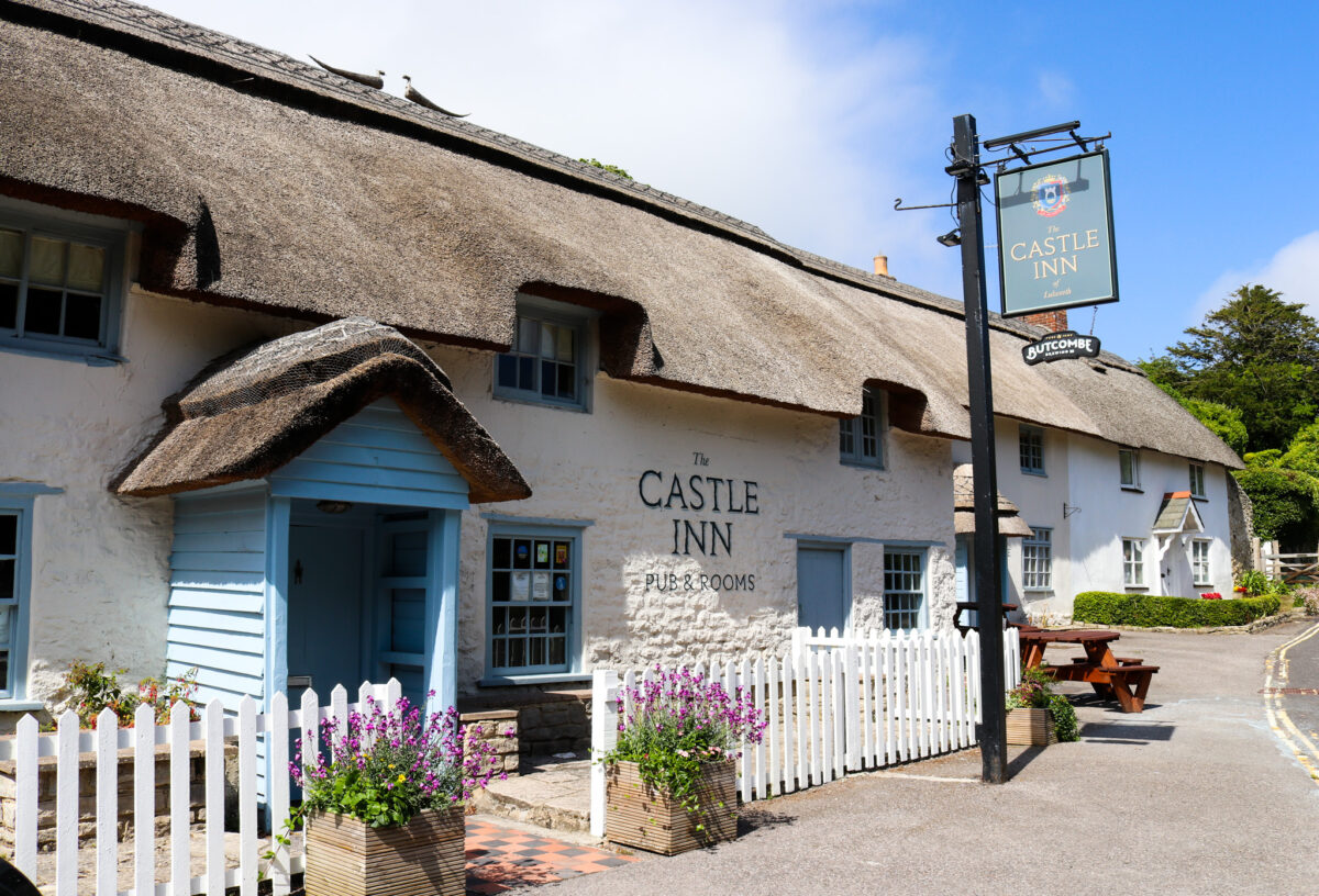 the Castle Inn pub in Lulworth