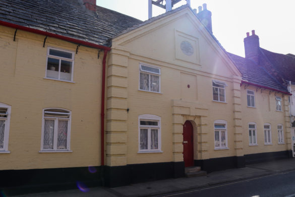 Almshouses on East Street in Wareham