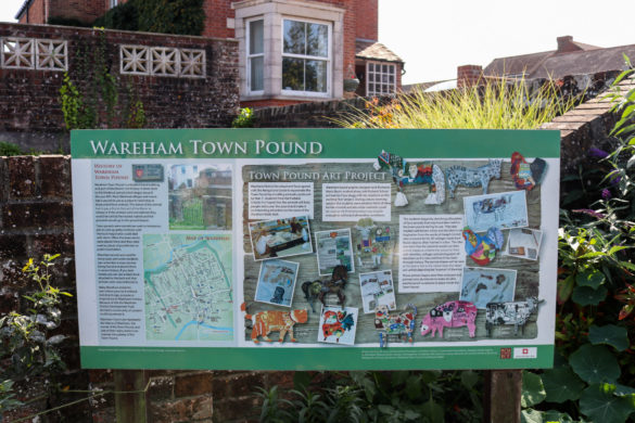 Wareham Pound information board