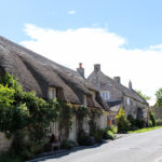 Thatched cottages on West Street in Corfe Castle