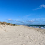 Sandy beach at Knoll Beach, Studland