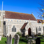 Exterior of St George's Church in Langton Matravers