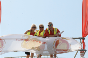Volunteers of the Swanage Carnival committee