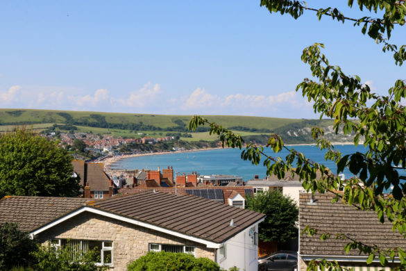 Purbeck Hills from the YHA Swanage