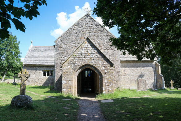 Entranceway to St Mary's Church, Tyneham