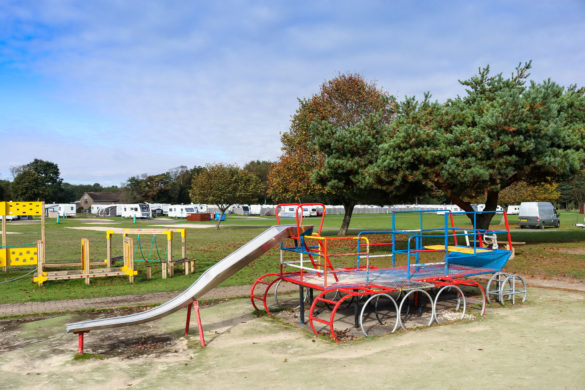 Slide and climbing equipment for kids, Birchwood Tourist Park