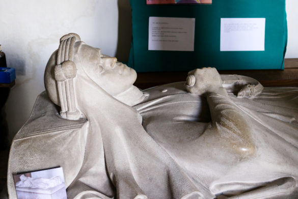 T.E.Lawrence effigy, St Martin-on-the-Walls, Wareham