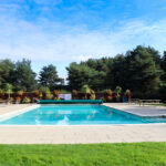 Outdoor heated pool, Wareham Forest Tourist Park
