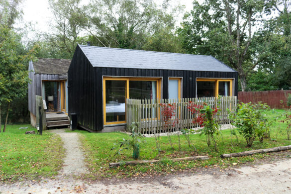 One of Burbake's forest lodge self-catering facilities