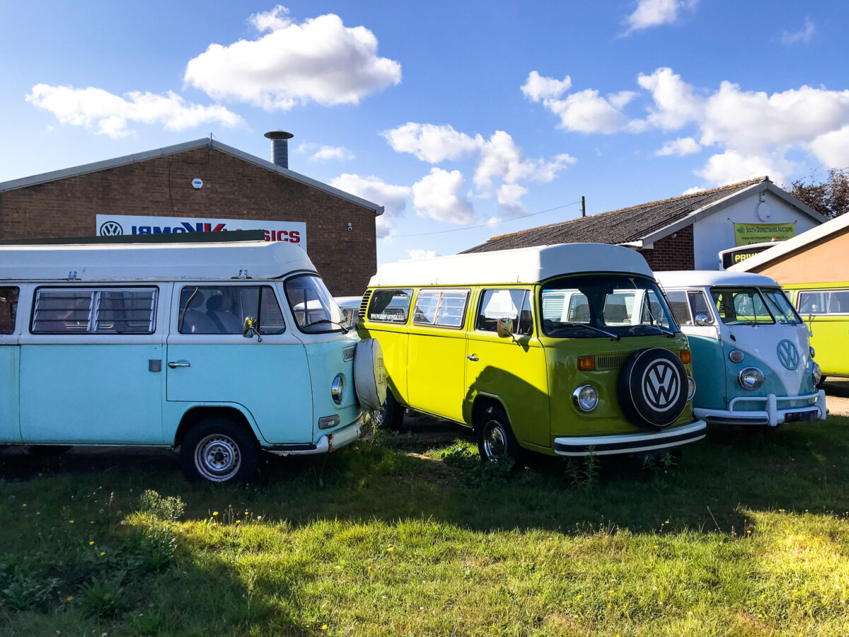 Classic VW camper vans for hire at Wareham's Kombi Klassics