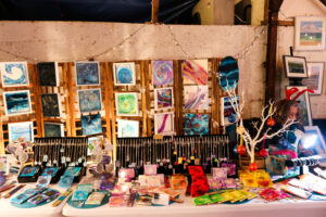 Art, craft & jewellery stall, Hartland Stud Christmas fair