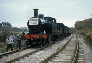 Harman's Cross station opening special steam service