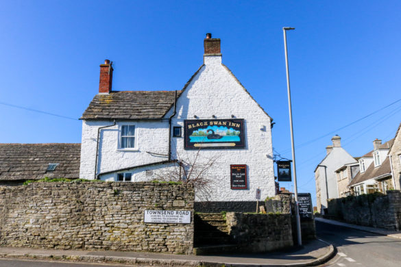 The Black Swan, on Townsend Road and High Street, Swanage