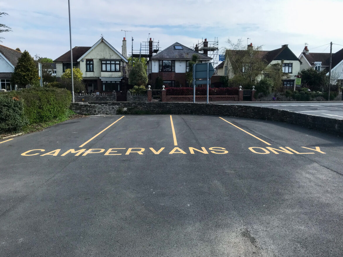 Parking for motorhomes and camper vans in Swanage