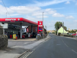 Petrol station on the way into Wareham from Stoborough