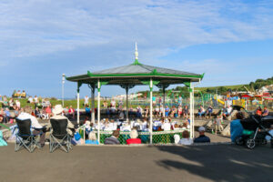 Concerta at Swanage's 1920s bandstand