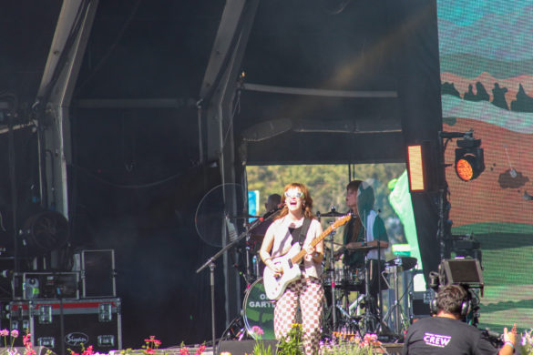 Ireland's Orla Gartland playing at Camp Festival Dorset