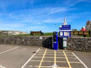 Permit holders only sign in Swanage