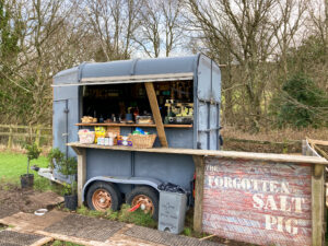 Salt Pig mobile catering at Tyneham village