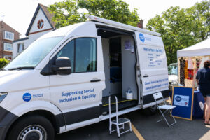 East Dorset & Purbeck Citizen's Advice mobile service, Swanage Market