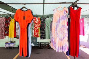Ladies' clothing, Swanage Friday Market